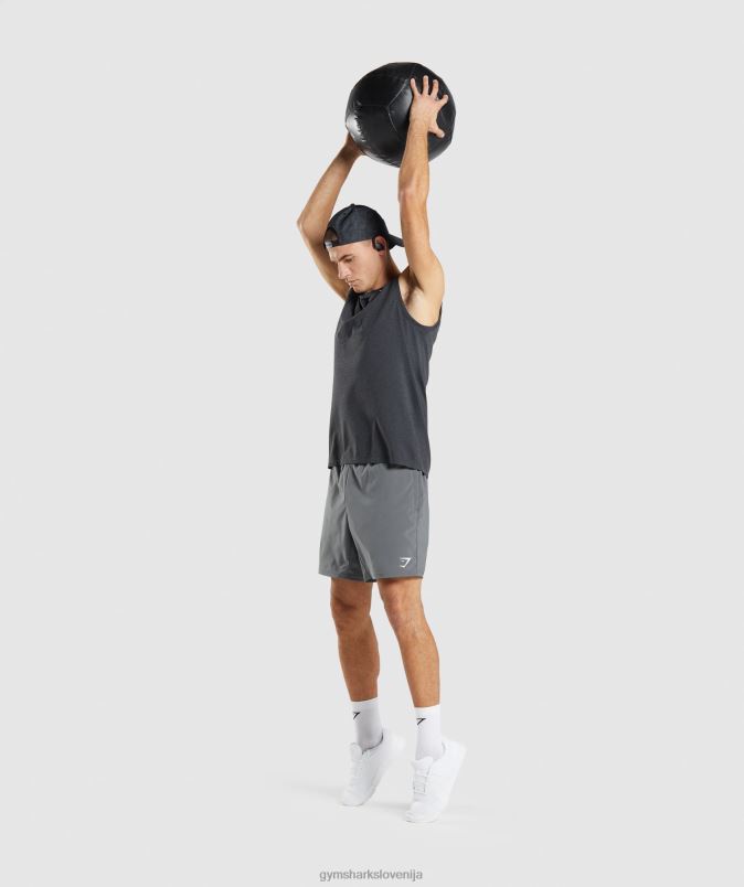 prihod brezšivni rezervoar moškiGymshark črni lapor J00L2927