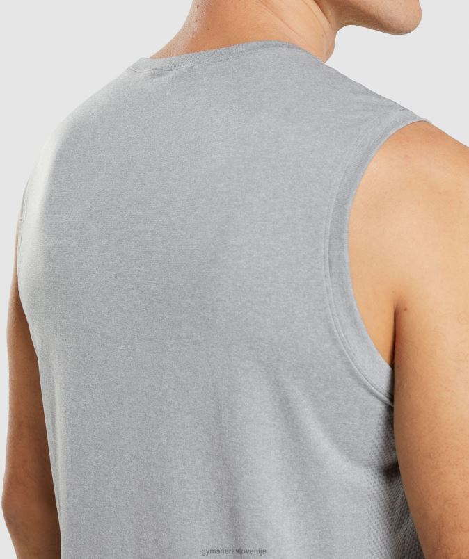 prihod brezšivni rezervoar moškiGymshark siva J00L2943
