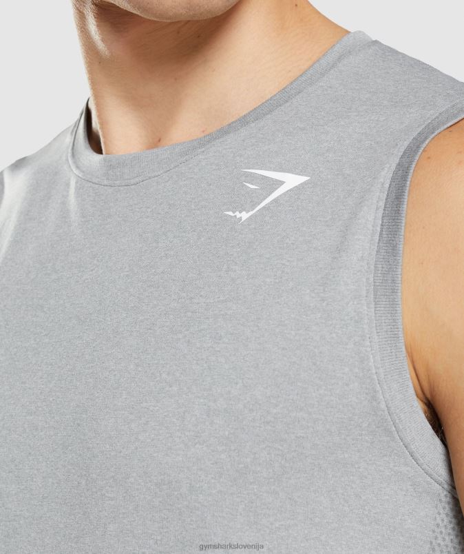 prihod brezšivni rezervoar moškiGymshark siva J00L2943