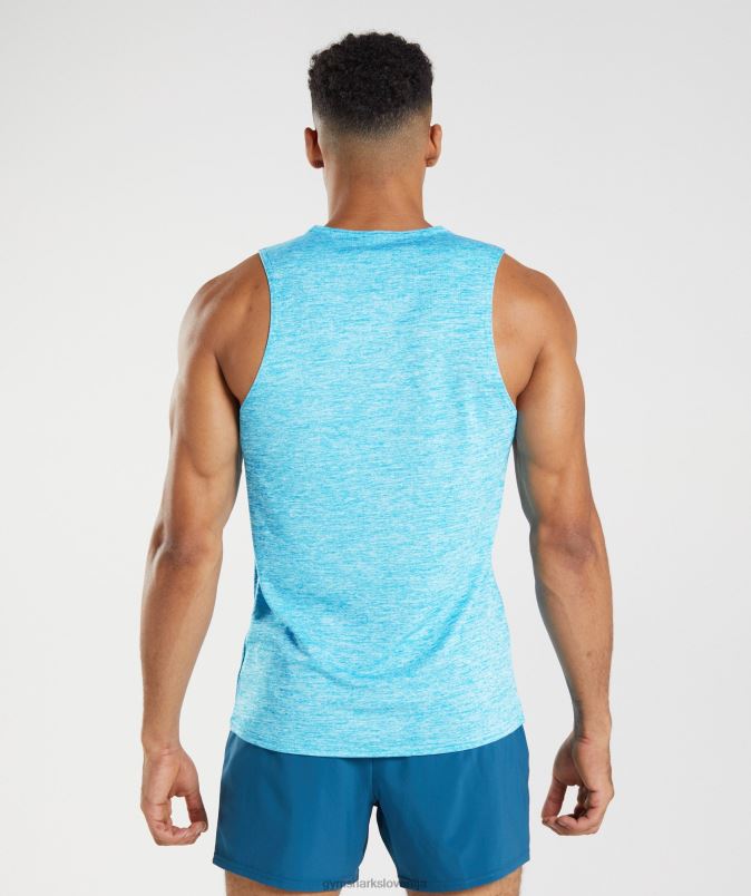 prihod slim marl tank moškiGymshark morski pes modri/beli lapor J00L2940