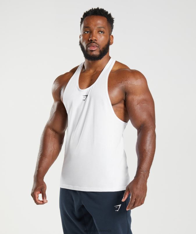 reagirati stringer moškiGymshark bela J00L2981