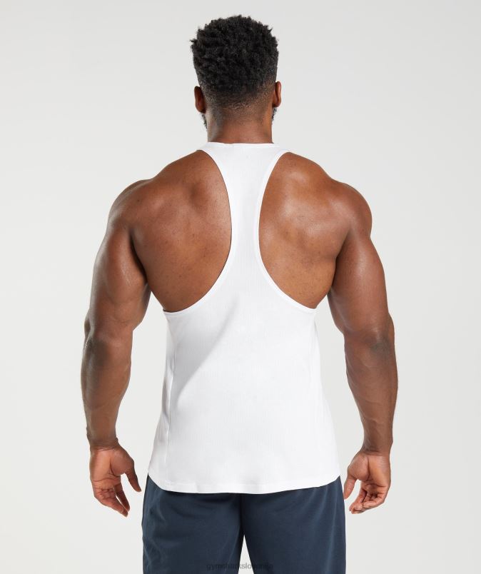 reagirati stringer moškiGymshark bela J00L2981