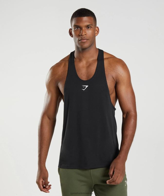 reagirati stringer moškiGymshark Črna J00L2984