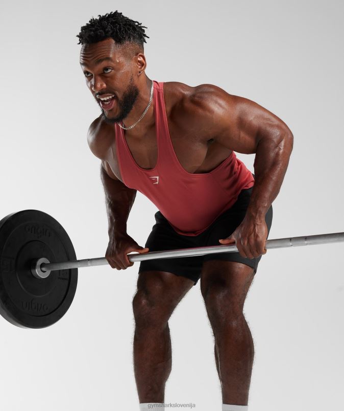 reagirati stringer moškiGymshark sušeno rdeče J00L21026
