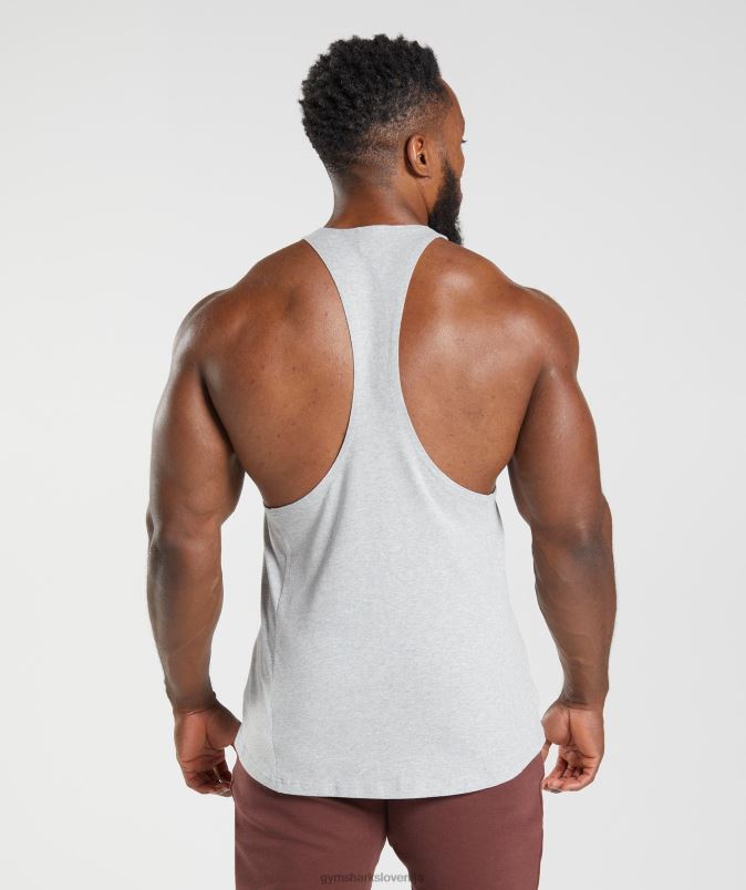 reagirati stringer moškiGymshark svetlo sivi jedrni lapor J00L2985