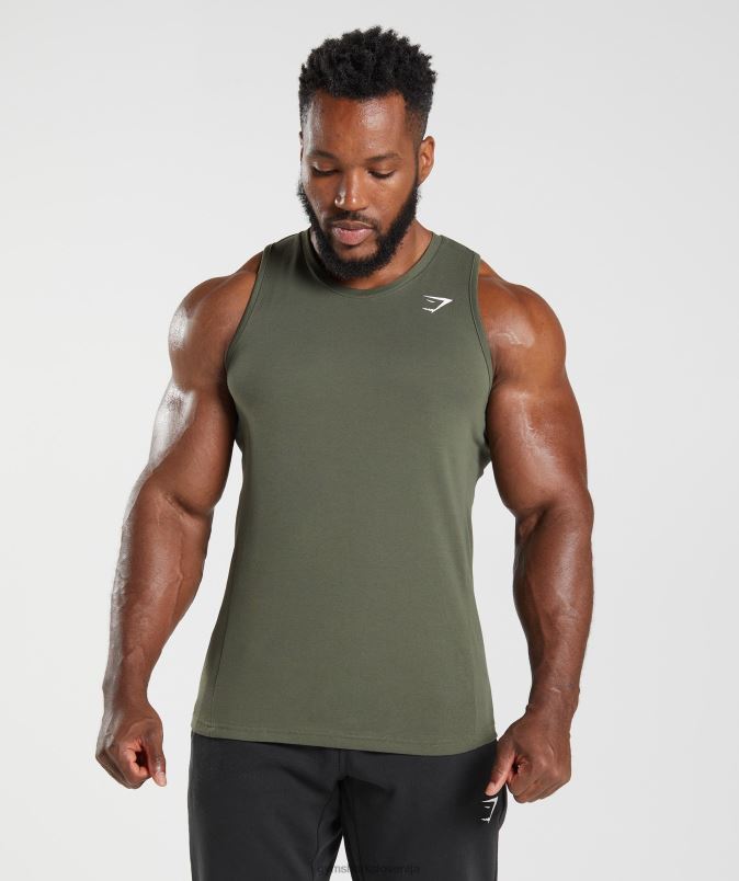 reakcijski rezervoar moškiGymshark jedro olive J00L2963