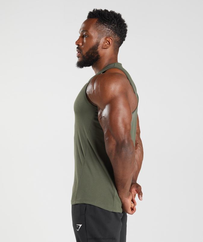 reakcijski rezervoar moškiGymshark jedro olive J00L2963