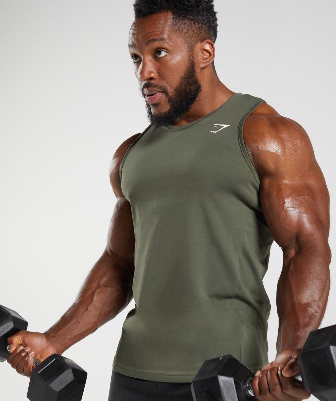 reakcijski rezervoar moškiGymshark jedro olive J00L2963