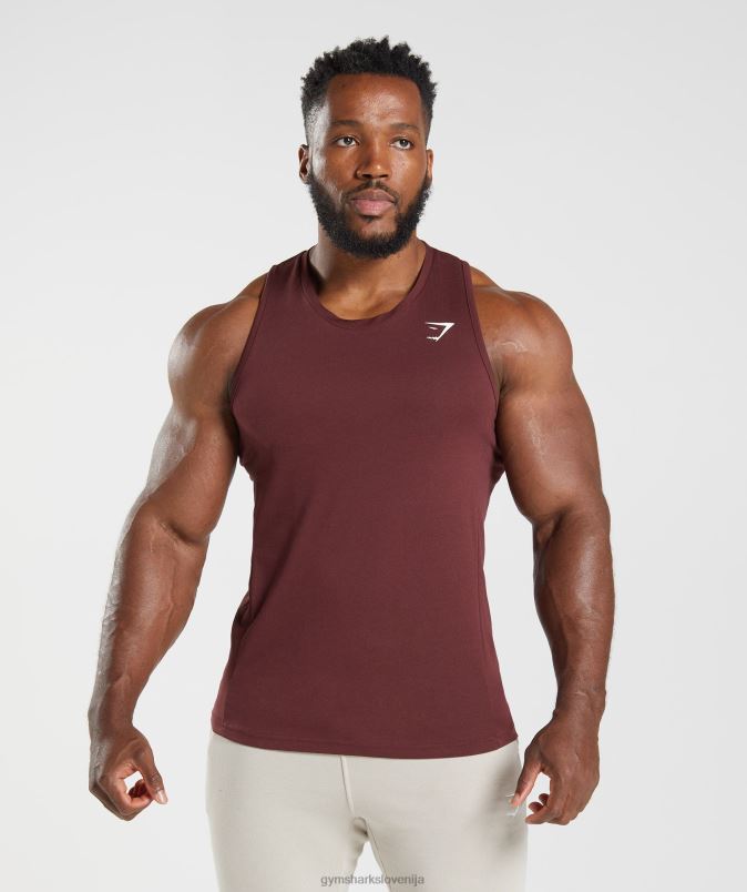 reakcijski rezervoar moškiGymshark pečen maron J00L2916