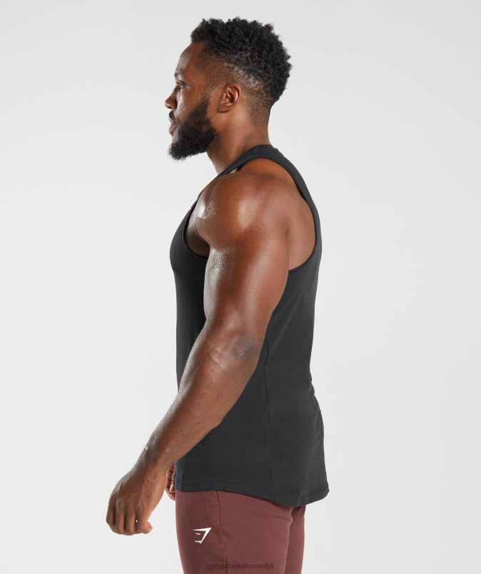 reakcijski rezervoar moškiGymshark Črna J00L2881