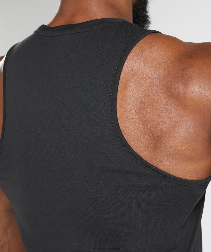 reakcijski rezervoar moškiGymshark Črna J00L2881