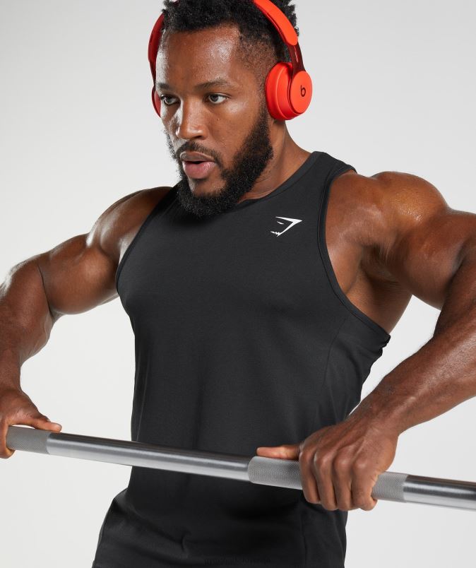 reakcijski rezervoar moškiGymshark Črna J00L2881
