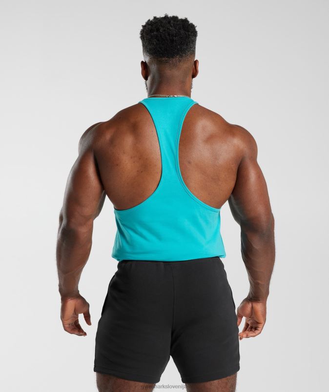 retrowave stringer moškiGymshark egejsko modra J00L2990