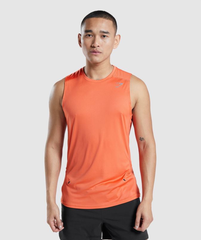 rezervoar za razvoj hitrosti moškiGymshark papaja pomaranča J00L2928