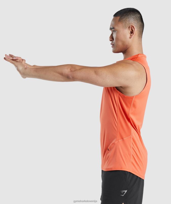 rezervoar za razvoj hitrosti moškiGymshark papaja pomaranča J00L2928