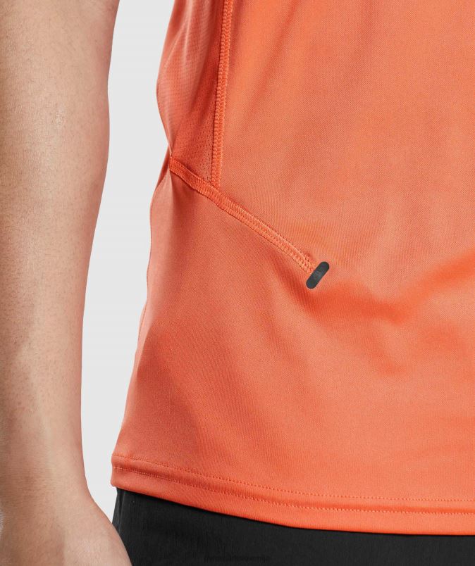 rezervoar za razvoj hitrosti moškiGymshark papaja pomaranča J00L2928
