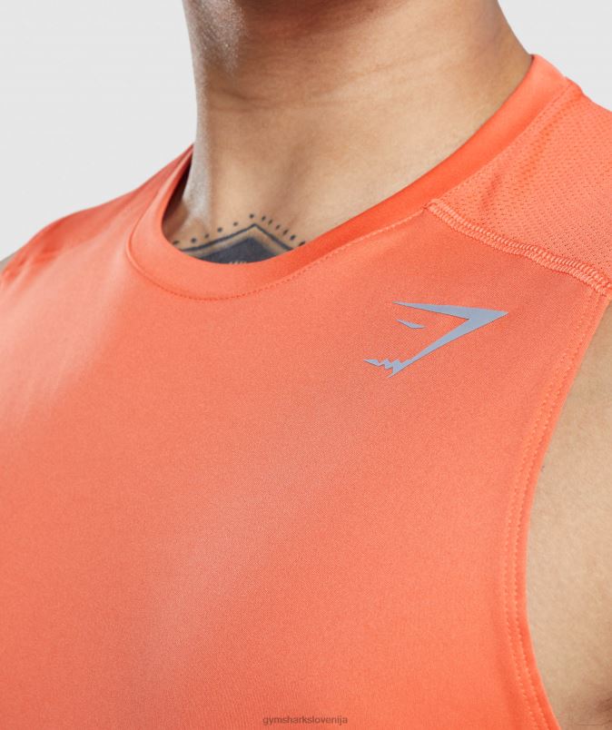rezervoar za razvoj hitrosti moškiGymshark papaja pomaranča J00L2928