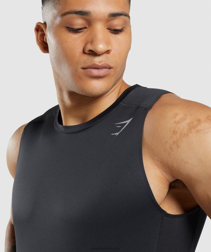 rezervoar za razvoj hitrosti moškiGymshark Črna J00L2920