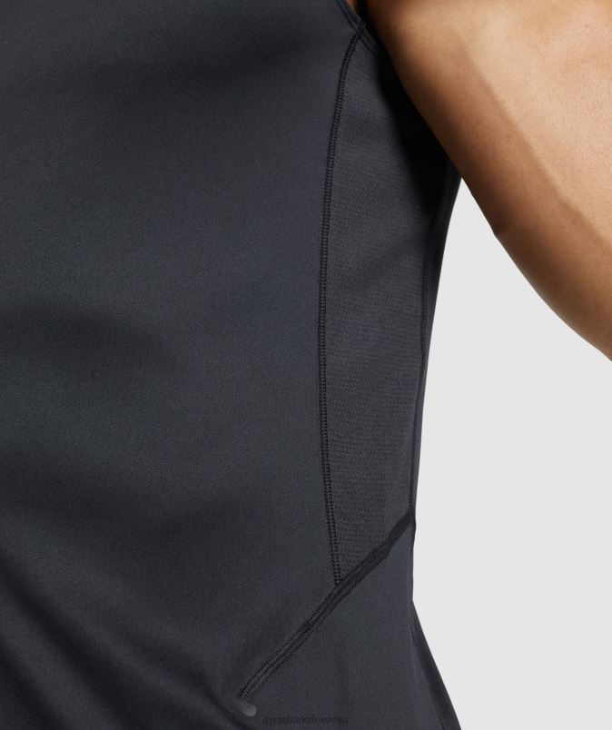 rezervoar za razvoj hitrosti moškiGymshark Črna J00L2920