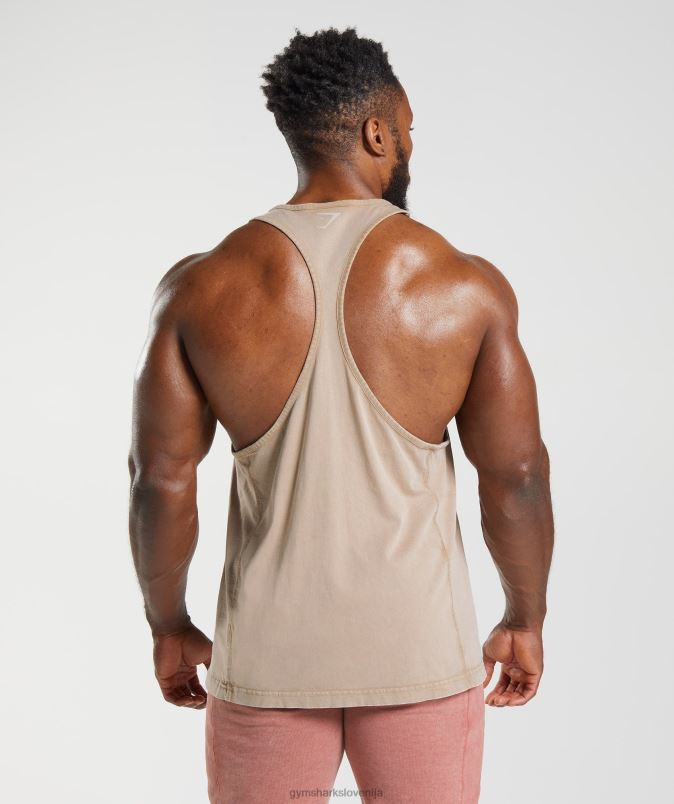 strojno opran stringer moškiGymshark cementno rjava J00L21009