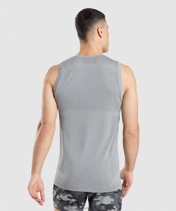 vitalen brezšivni lahki rezervoar moškiGymshark ogljeno sivi lapor J00L2962