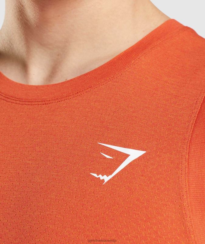 vitalen brezšivni lahki rezervoar moškiGymshark papaja oranžni lapor J00L2900