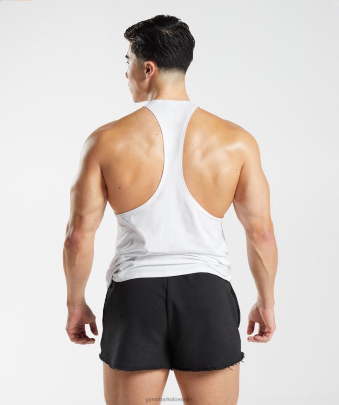 zapuščina stringer moškiGymshark bela J00L21016