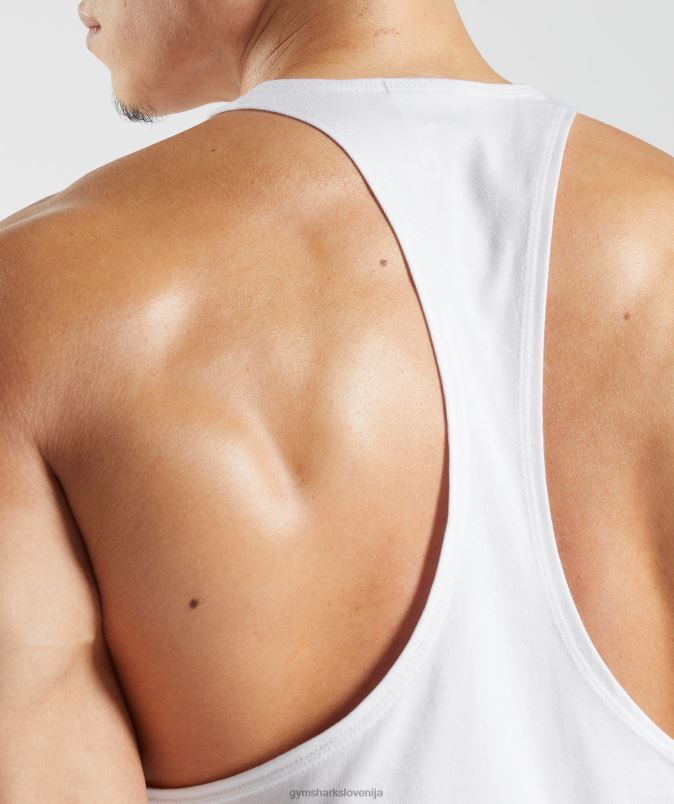 zapuščina stringer moškiGymshark bela J00L21016