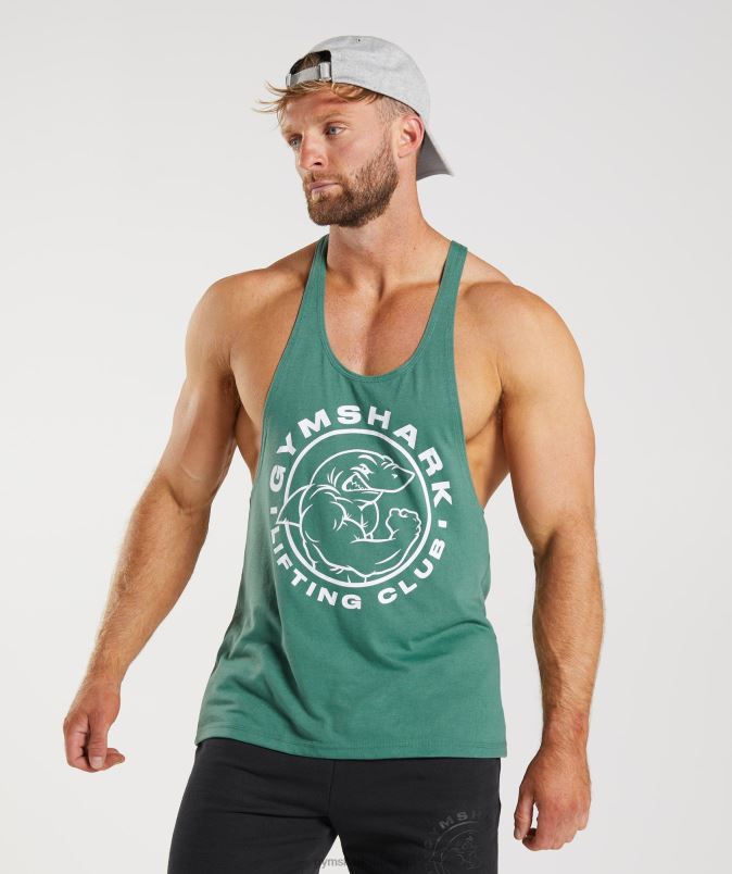 zapuščina stringer moškiGymshark hoya zelena J00L21024