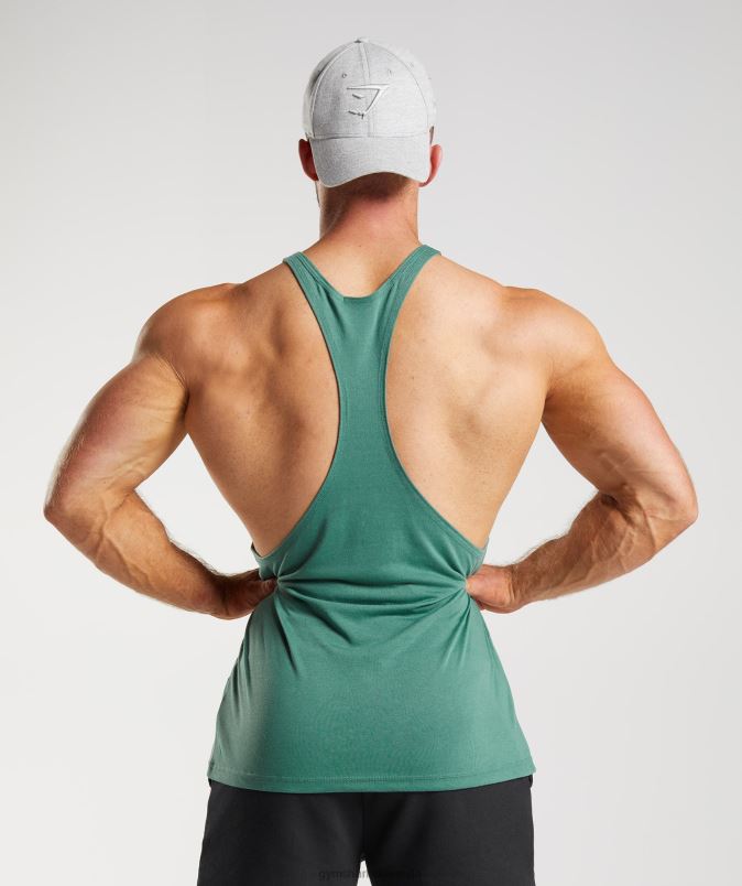zapuščina stringer moškiGymshark hoya zelena J00L21024