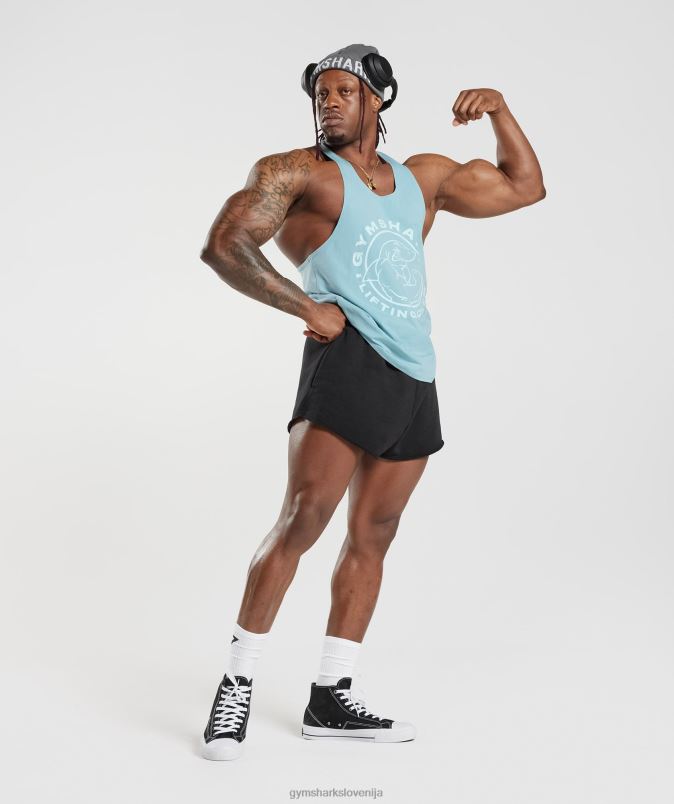 zapuščina stringer moškiGymshark modra ledena gora J00L21021