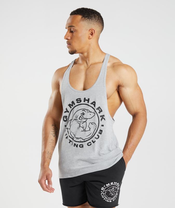 zapuščina stringer moškiGymshark svetlo sivi jedrni lapor J00L2999