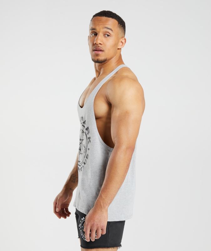 zapuščina stringer moškiGymshark svetlo sivi jedrni lapor J00L2999