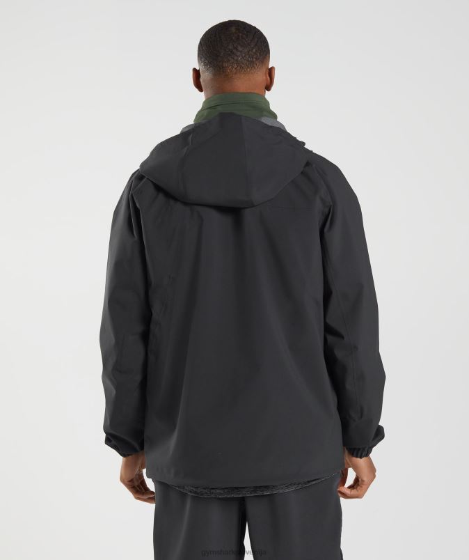 prevzeti jakno moškiGymshark Črna J00L2840