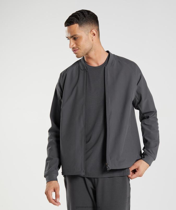 studijska jakna moškiGymshark oniks siva J00L2817