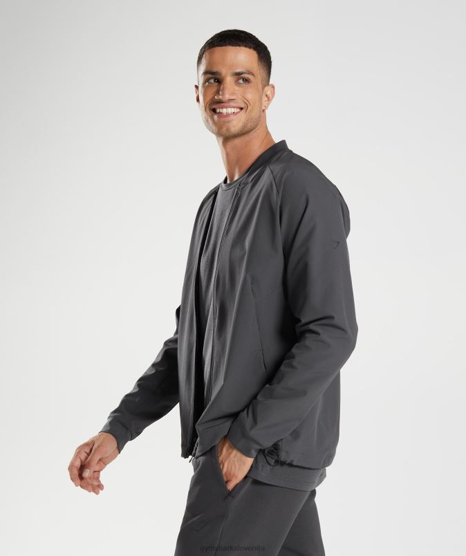studijska jakna moškiGymshark oniks siva J00L2817