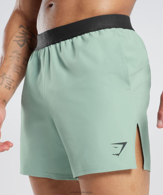 315 tkane kratke hlače moškiGymshark mraz teal J00L2545