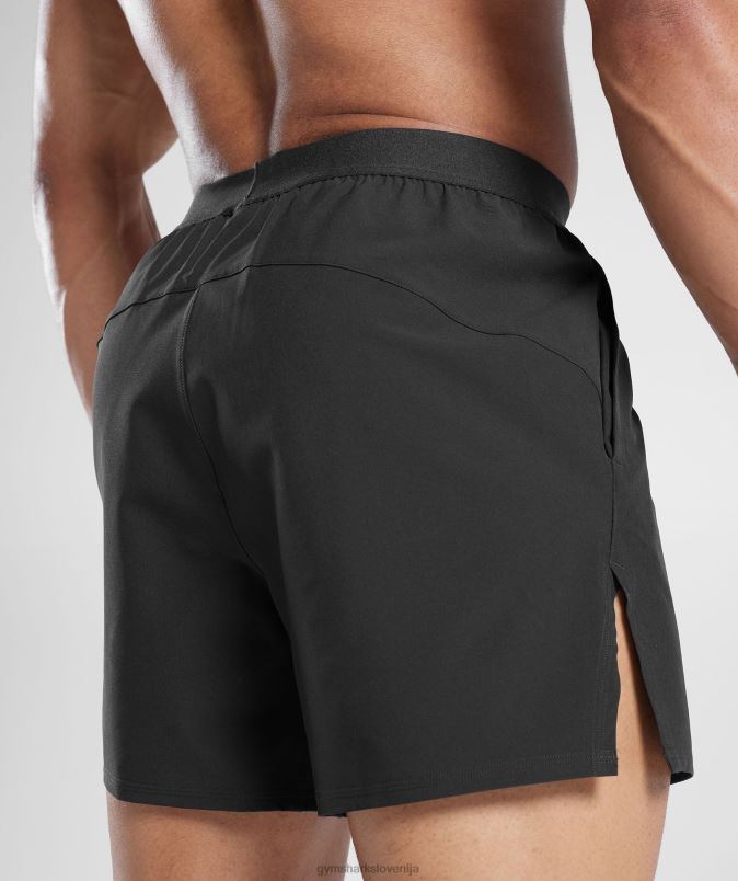 315 tkane kratke hlače moškiGymshark Črna J00L2547