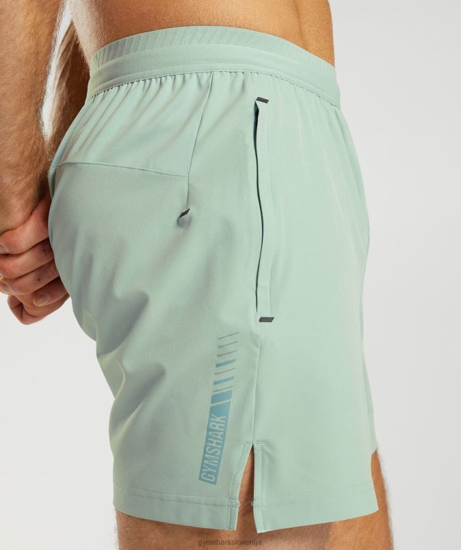apex 5 hibridne kratke hlače moškiGymshark mraz teal J00L2549