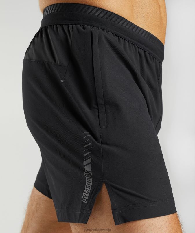 apex 5 hibridne kratke hlače moškiGymshark Črna J00L2548