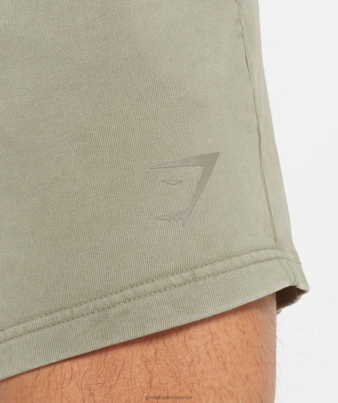 električno oprane 5 kratkih hlač moškiGymshark ekru rjava J00L2512