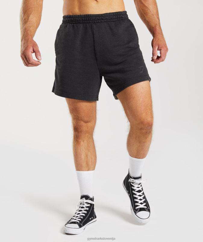 električno oprane 5 kratkih hlač moškiGymshark Črna J00L2524