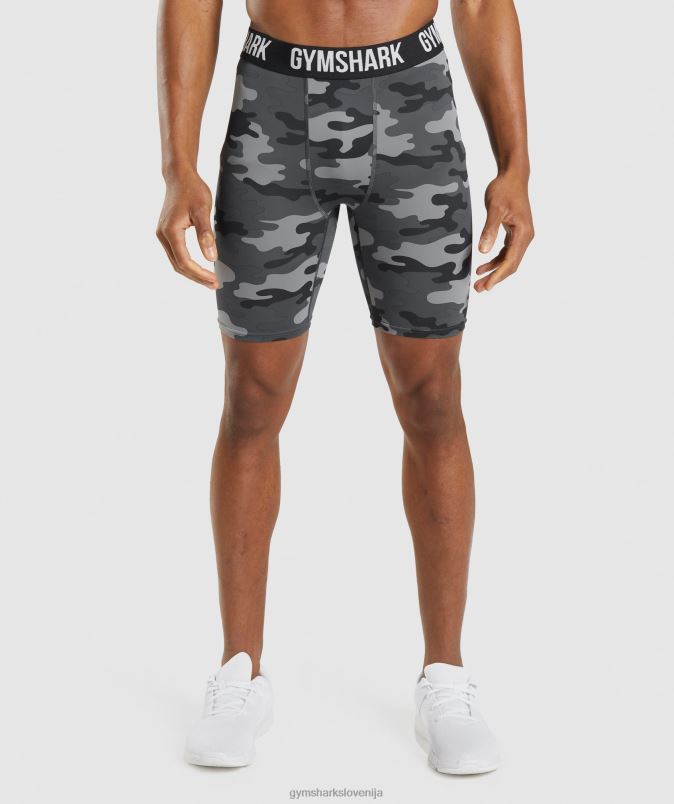 element baselayer kratke hlače moškiGymshark sivi tisk J00L2560