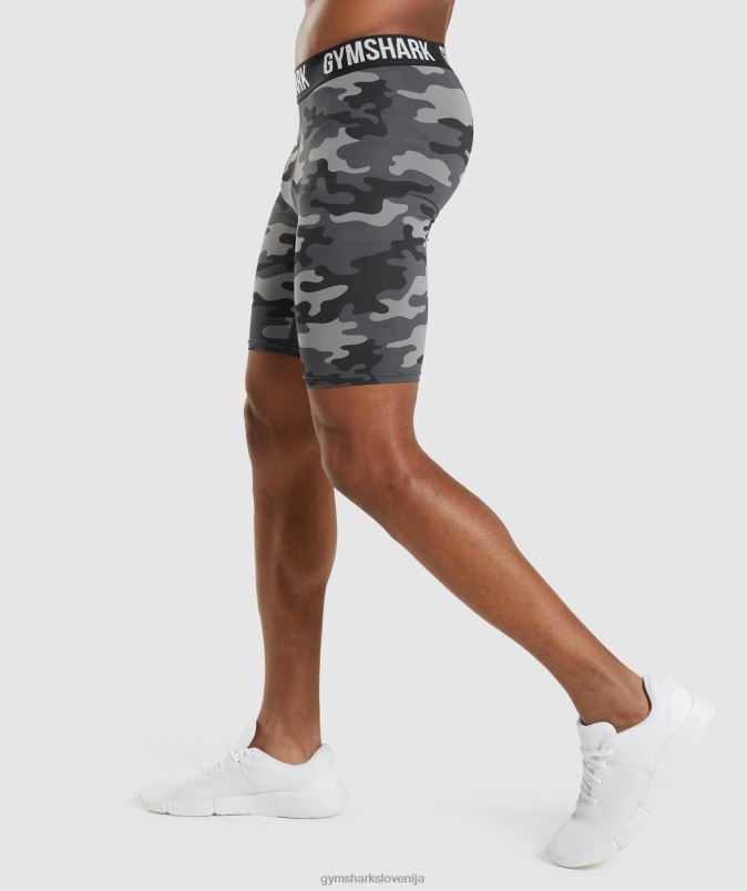 element baselayer kratke hlače moškiGymshark sivi tisk J00L2560