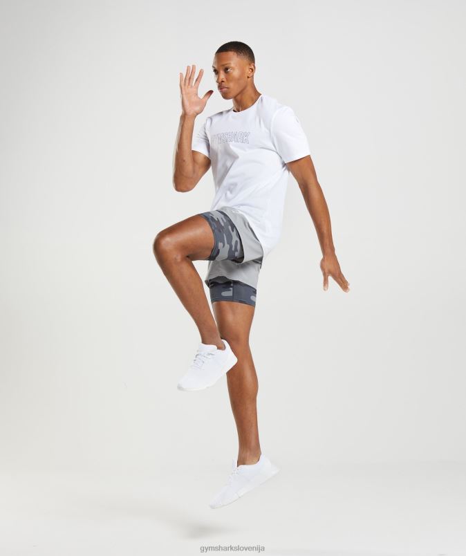 element baselayer kratke hlače moškiGymshark sivi tisk J00L2560