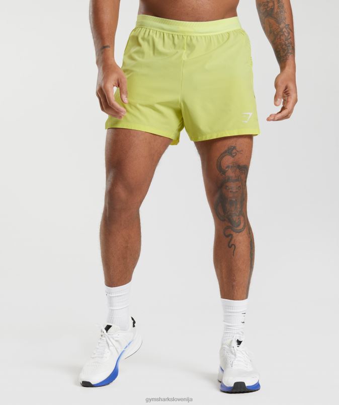 kratke hlače za apex run 4 moškiGymshark kresnička zelena J00L2537