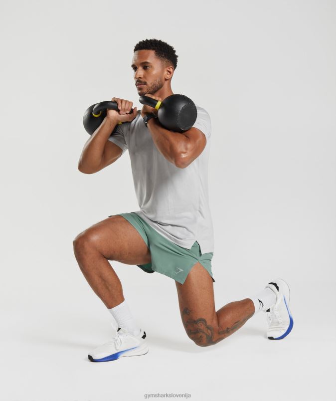 kratke hlače za apex run 4 moškiGymshark črnilo teal J00L2543