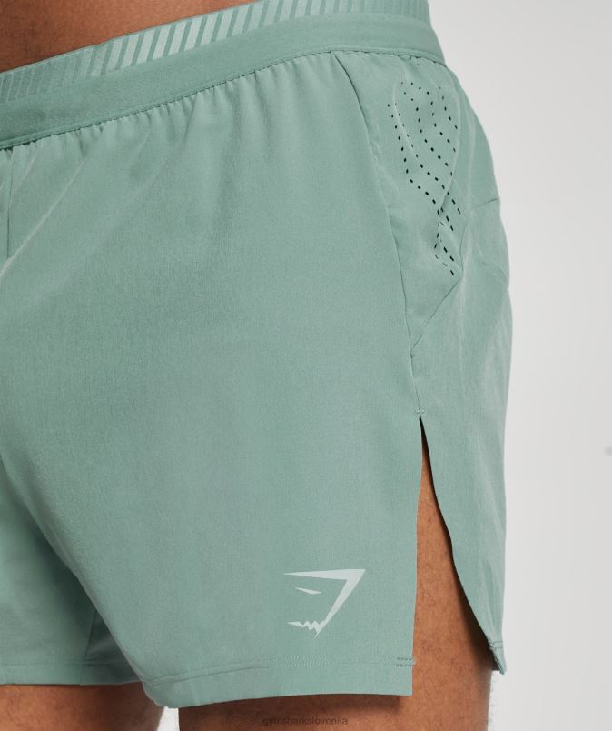 kratke hlače za apex run 4 moškiGymshark črnilo teal J00L2543