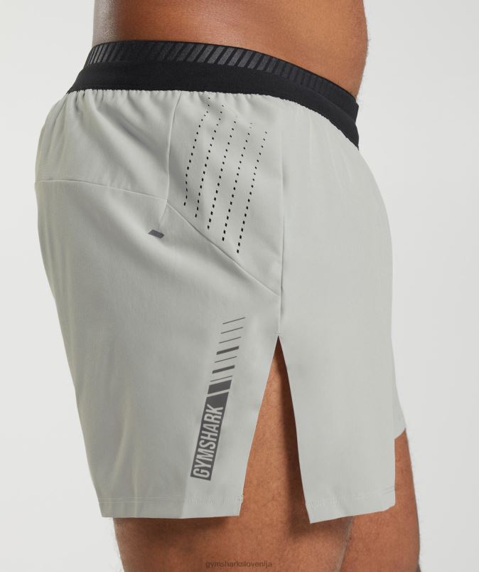 kratke hlače za apex run 4 moškiGymshark svetlo siva J00L2539