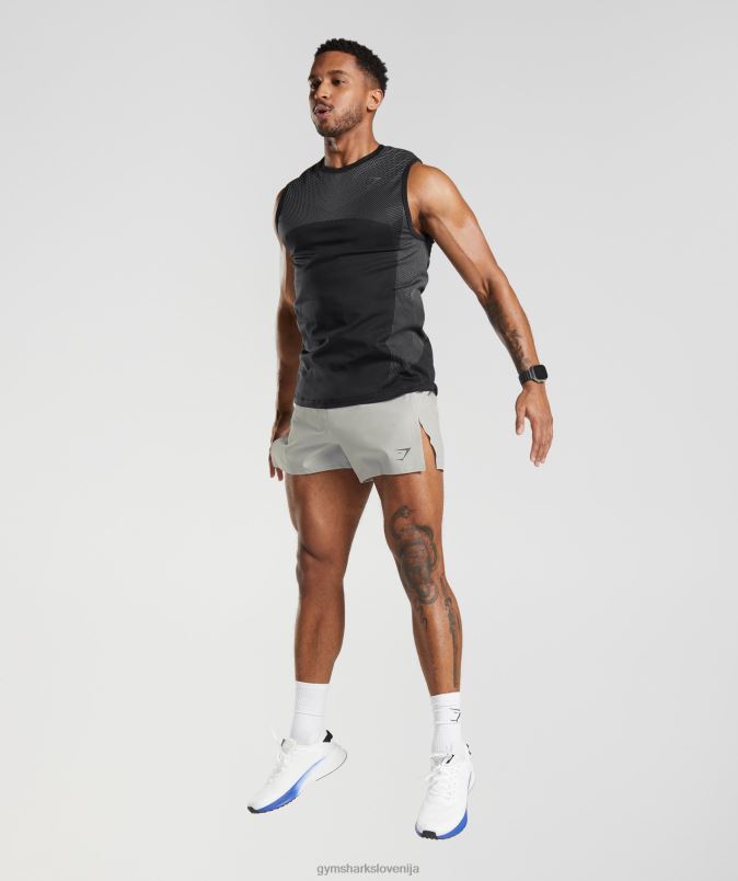 kratke hlače za apex run 4 moškiGymshark svetlo siva J00L2539